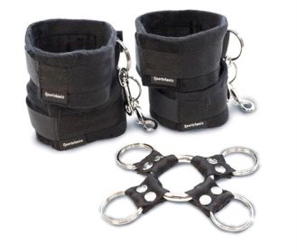 5 Piece Hog Tie and Cuff Set