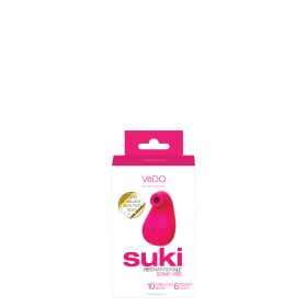 Suki Rechargeable Sonic Vibe (Option: Foxy Pink)