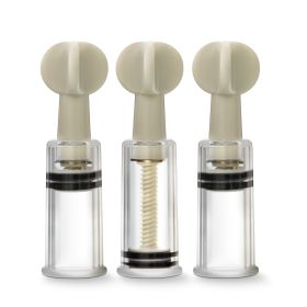 Temptasia (Option: Clit and Nipple Twist Suckers  Set of 3  Clear)