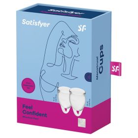 Satisfyer Feel Confident Menstrual Cup (Option: Transparent)