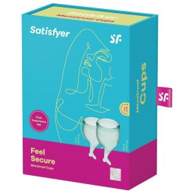 Satisfyer Feel Secure Menstrual Cup (Option: Dark Green)