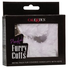 Playful Furry Cuffs (Option: White)